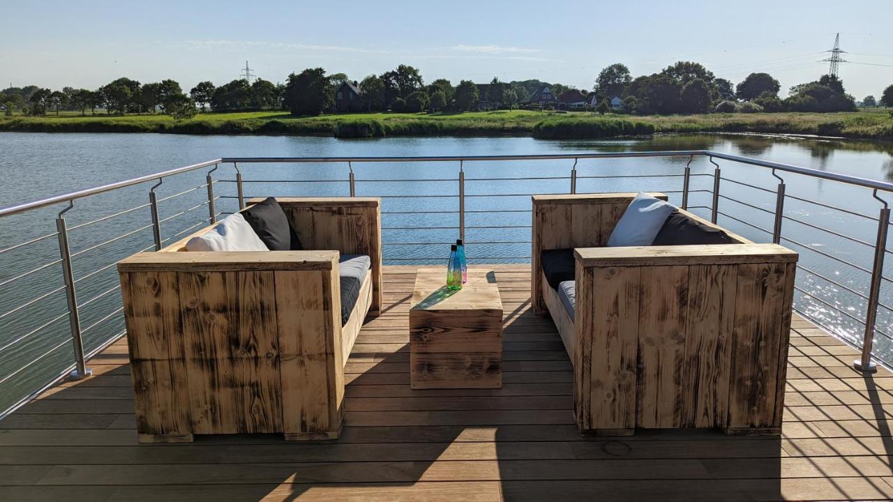 Hausboot Wangermeerblick Schillig Extérieur photo